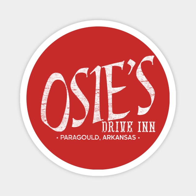 Osie's BBQ Arkansas Magnet by rt-shirts